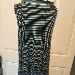 Roz & Ali Multicolor Striped skirt